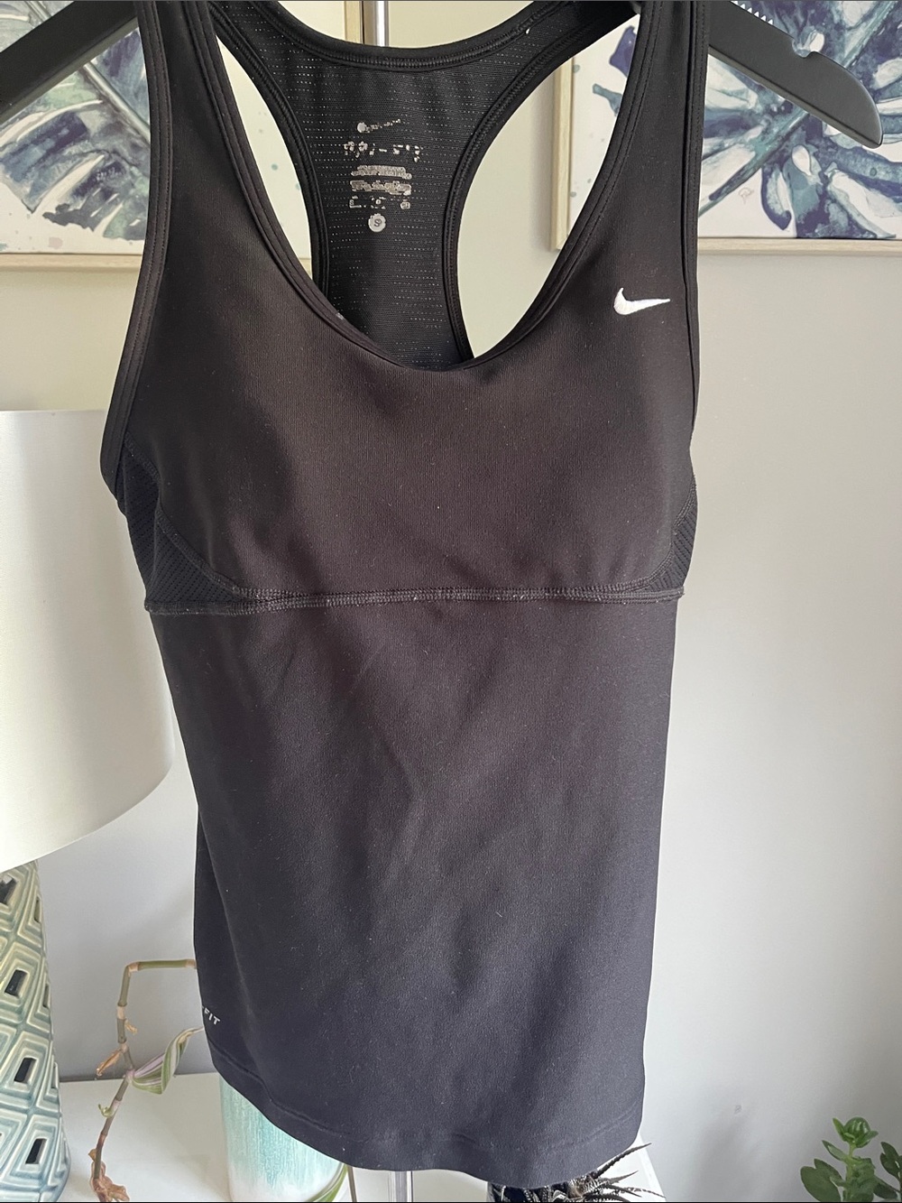 Nike Black Racerback Dri-FIT Tank